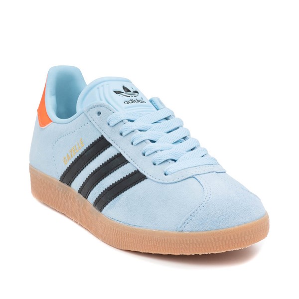 alternate view Mens adidas Gazelle Athletic Shoe - Clear Sky / Core Black / GumALT5