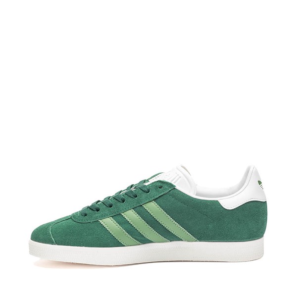 Mens adidas Gazelle Athletic Shoe - Collegiate Green / Preloved Core White