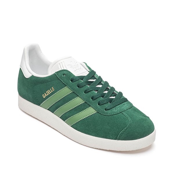 Mens adidas Gazelle Athletic Shoe Collegiate Green Preloved Green Core White