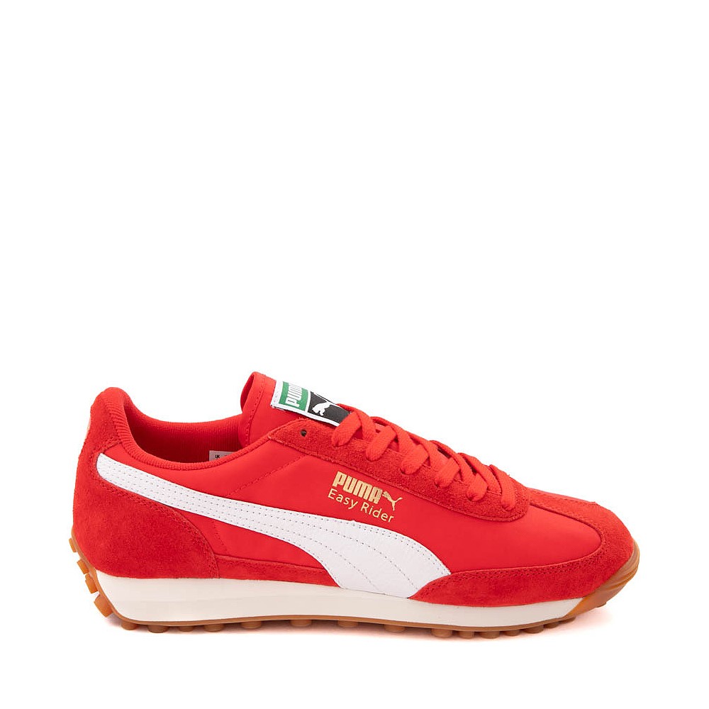 PUMA Easy Rider Vintage Athletic Shoe - Red / White / Gum