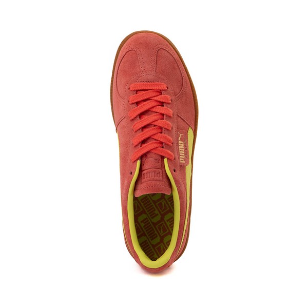 alternate view Womens PUMA Palermo Athletic Shoe - Salmon / Lime Sheen / GumALT2