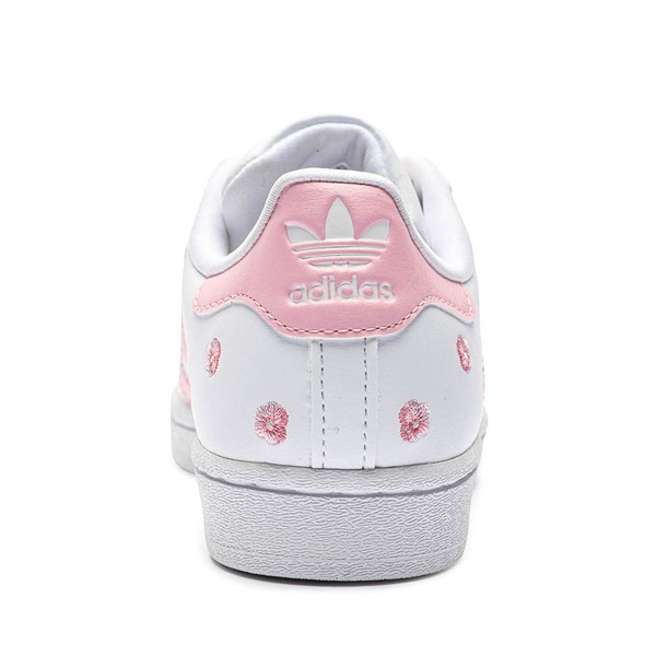 Chaussure athletique adidas Superstar Junior Blanche Rose