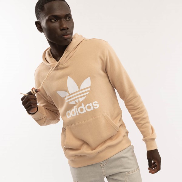 Beige adidas hoodie sale