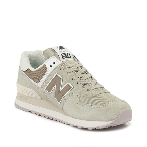 alternate view Chaussure athlétique New Balance 574 pour femmes - Vert olive / Vert kaki / CrèmeALT5