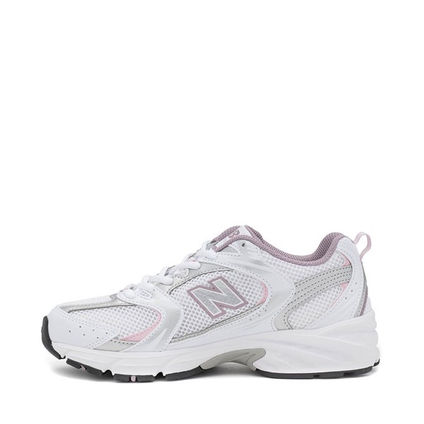 alternate view Chaussure athlétique New Balance 530 - Blanche / Rose / ArgentéeALT1