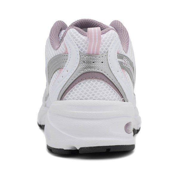 alternate view Chaussure athlétique New Balance 530 - Blanche / Rose / ArgentéeALT4