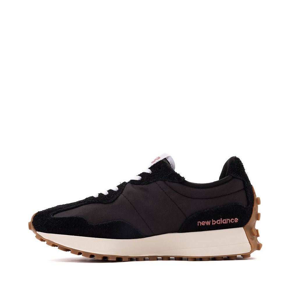 Womens New Balance 327 Athletic Shoe - Black / White