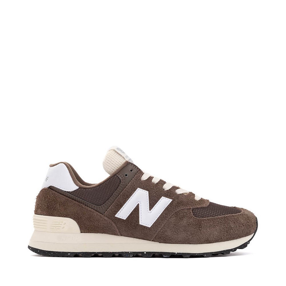 New Balance 574 Athletic Shoe - Dark Mushroom / Angora / Black