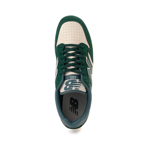 alternate view New Balance 480 Athletic Shoe - Marsh Green / Linen / SpruceALT2