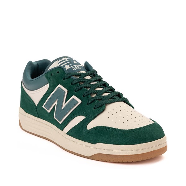 New Balance 480 Athletic Shoe Marsh Green Linen Spruce