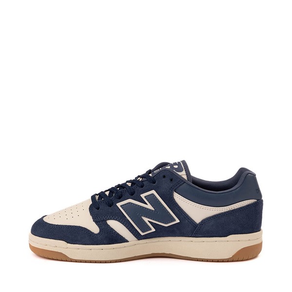 alternate view New Balance 480 Athletic Shoe - Navy / Linen / Vintage IndigoALT1