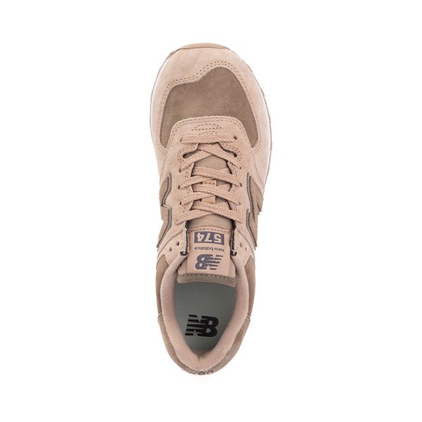 alternate view Chaussure athlétique New Balance 574 pour femmes - Taupe / Brun champignonALT2