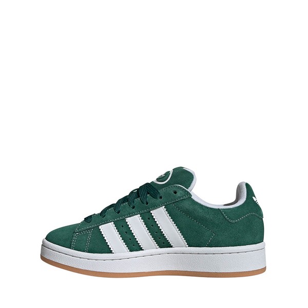alternate view adidas Campus '00s Athletic Shoe - Big Kid - Dark Green / WhiteALT1