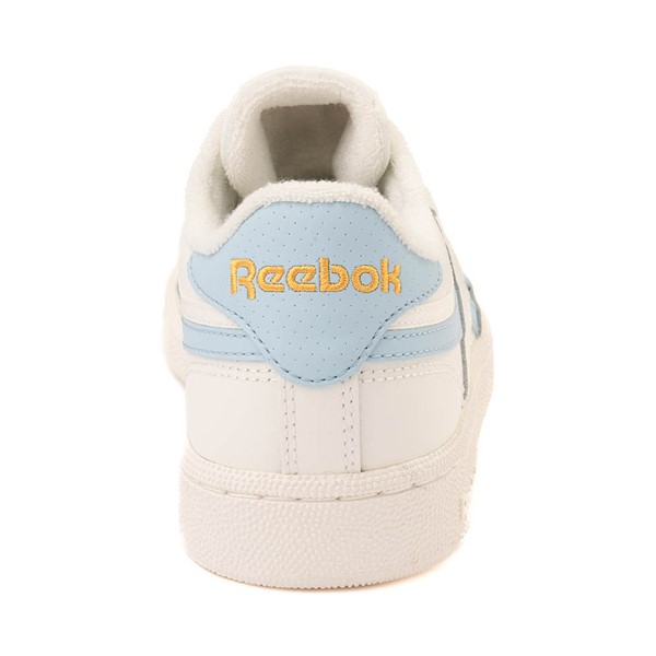 alternate view Womens Reebok Club C Revenge Athletic Shoe - Chalk / Soft BlueALT4