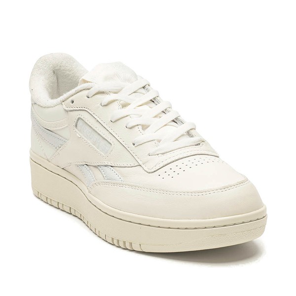 alternate view Womens Reebok Club C Double Revenge Athletic Shoe - Chalk / AlabasterALT5