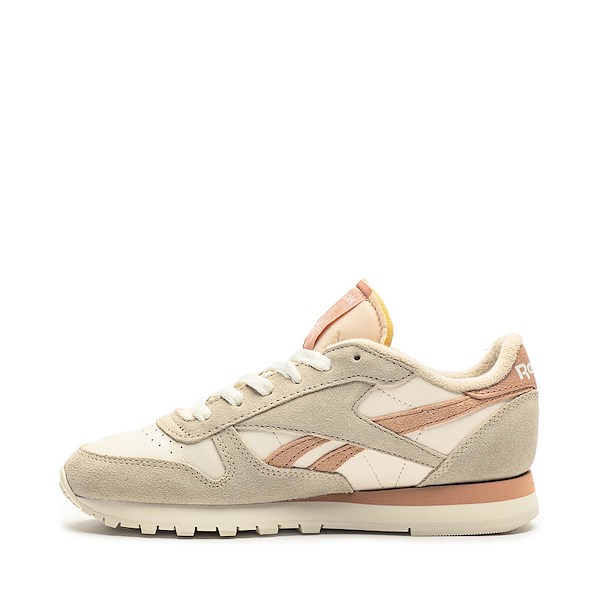 alternate view Womens Reebok Classic Leather Athletic Shoe - Chalk / Beige / ClayALT1