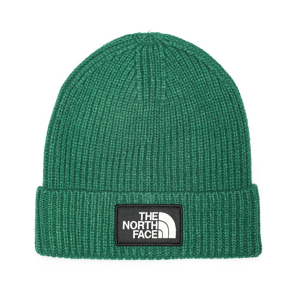 The North Face TNF&trade; Logo Box Cuffed Beanie - Evergreen