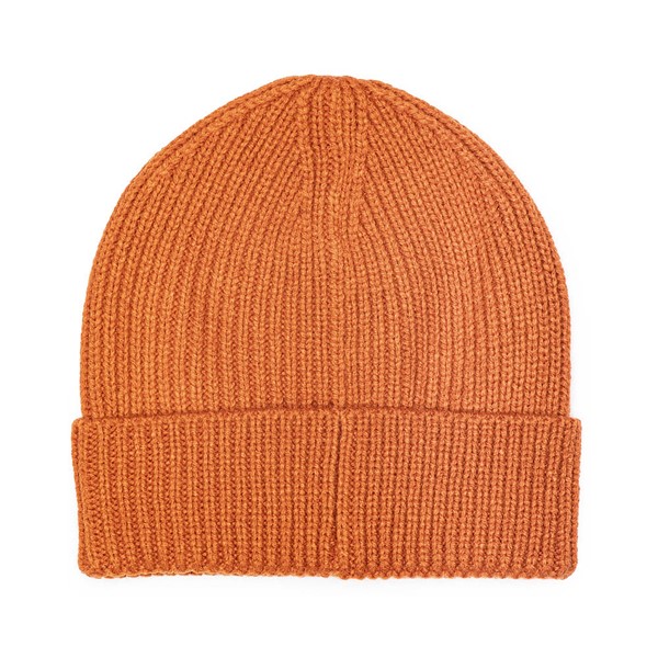 The North Face TNF&trade Logo Box Cuffed Beanie - Earthen Copper