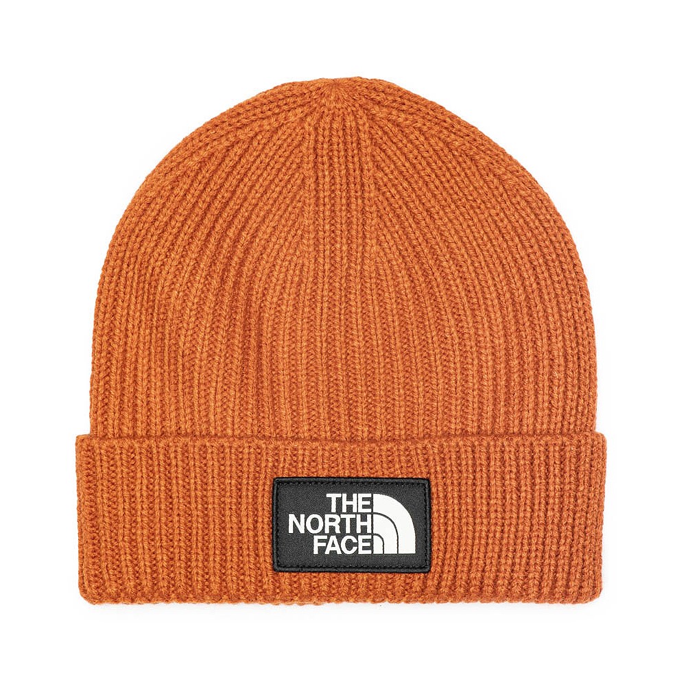 The North Face TNF&trade; Logo Box Cuffed Beanie - Earthen Copper