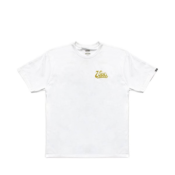 Mens Vans Waffles Tee - White