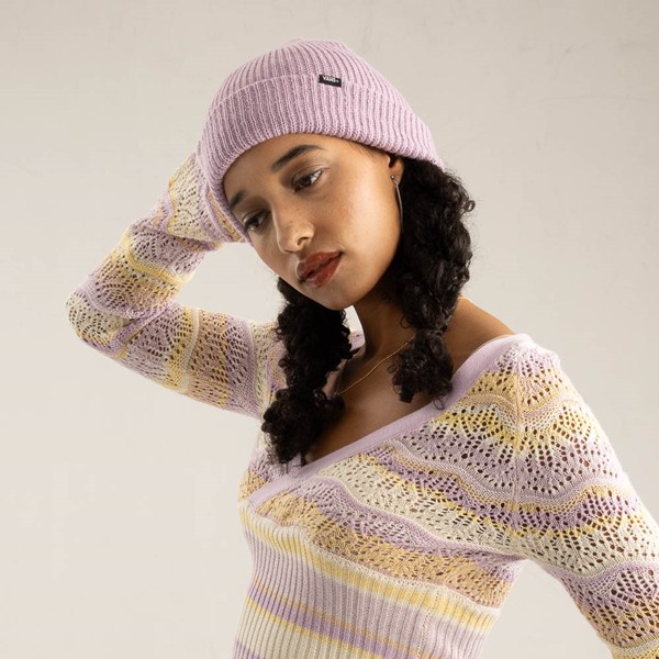 alternate view Vans Core Basics Beanie - LavenderALT2