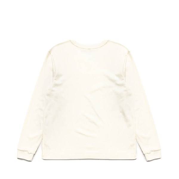 Womens Vans Damask Long Sleeve Tee - Marshmallow