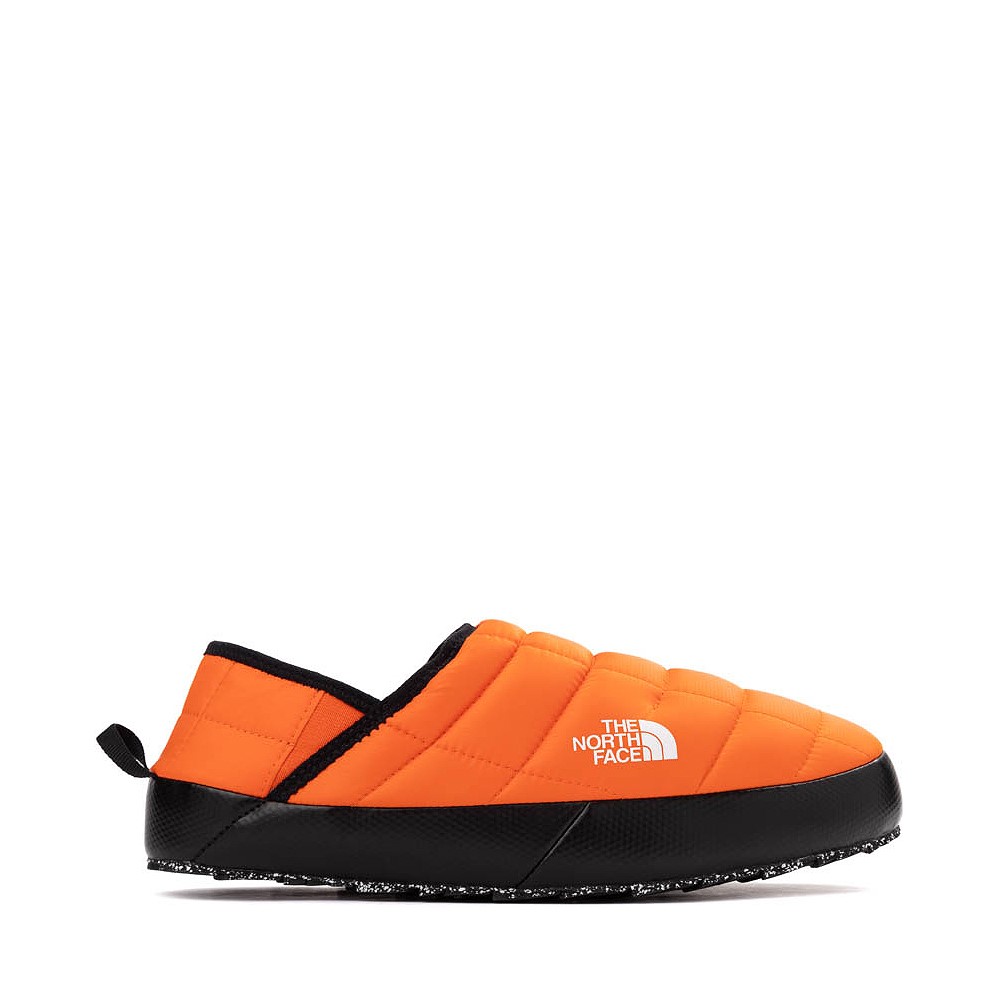 Mens The North Face ThermoBall&trade; Traction Mule V - TNF Orange / TNF Black