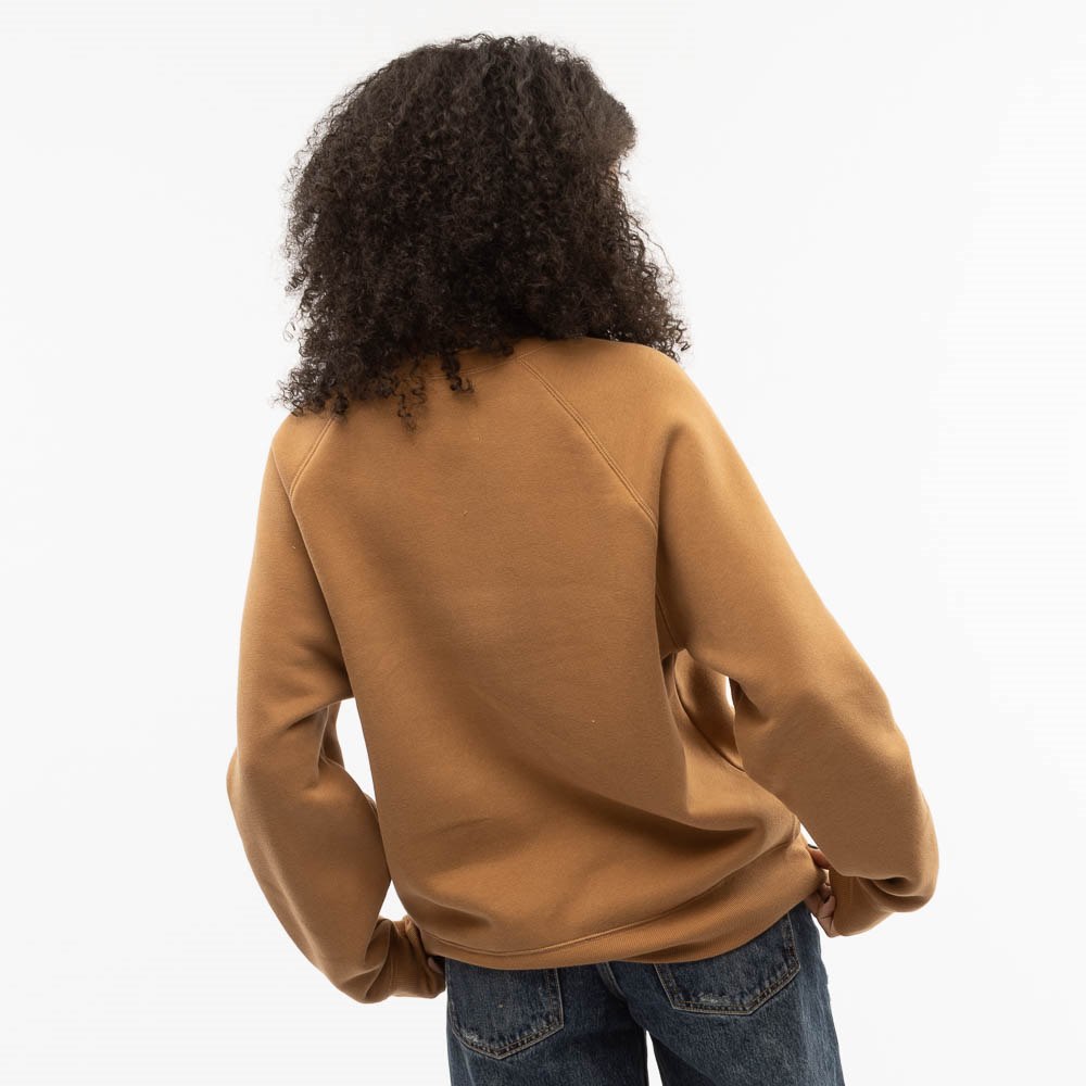 Womens UGG® Madeline Fuzzy Logo Sweatshirt - Chestnut Womens UGG® Madeline Fuzzy Logo Sweatshirt - Chestnut
