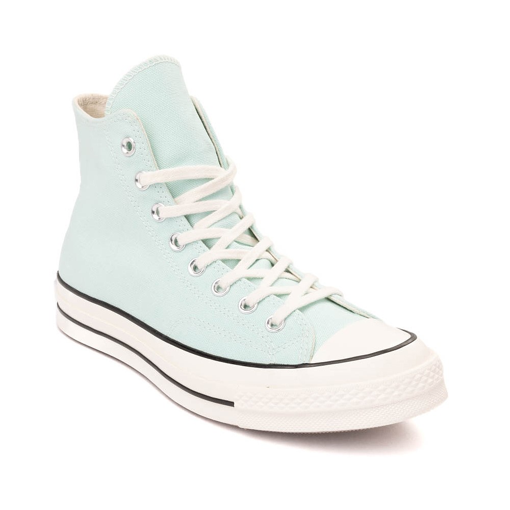mint green converse high tops