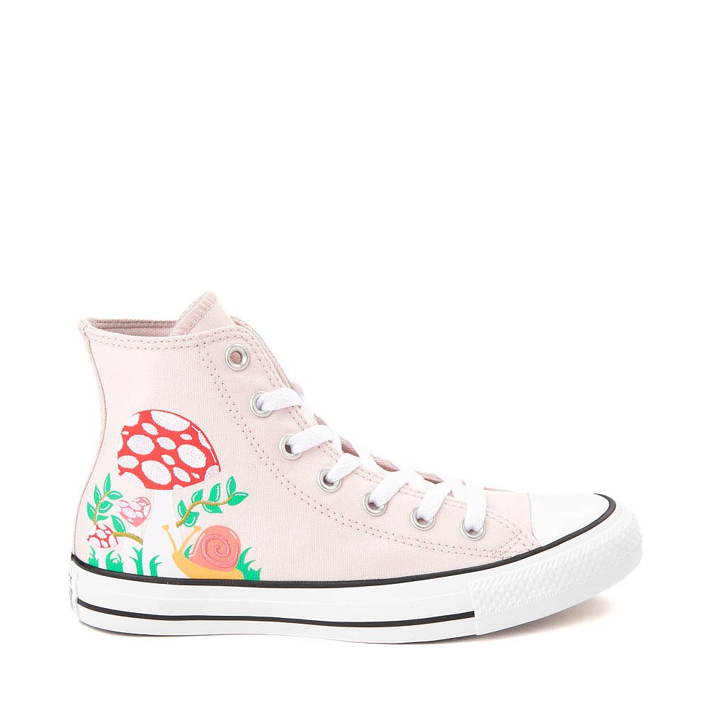 Basket Converse Chuck Taylor All Star Hi Mushroom Garden - Rose poudré