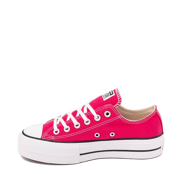 alternate view Womens Converse Chuck Taylor All Star Lift Lo Sneaker - Cerise PinkALT1