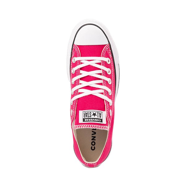 alternate view Womens Converse Chuck Taylor All Star Lift Lo Sneaker - Cerise PinkALT2