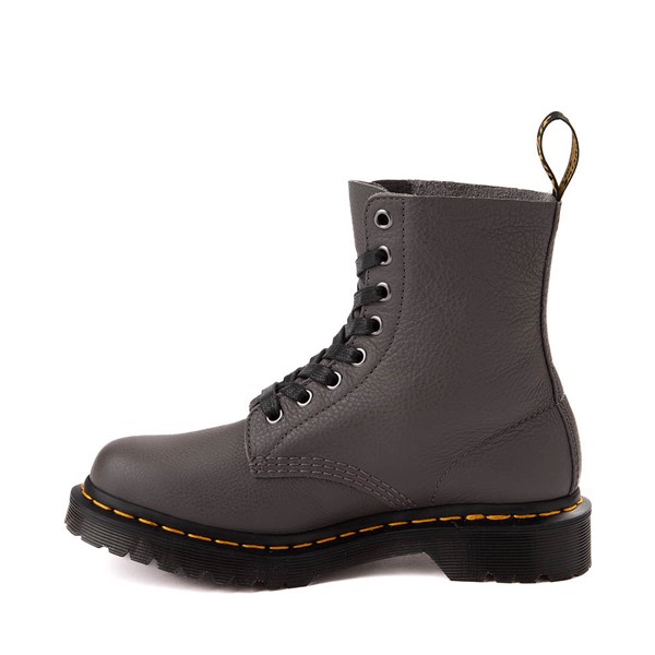 alternate view Botte Dr. Martens Pascal à 8 œillets pour femmes - Gris métalliséALT1