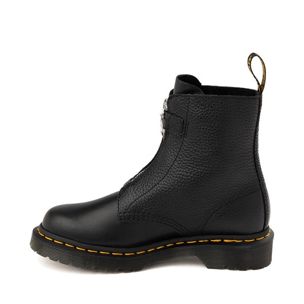 alternate view Womens Dr. Martens 1460 Front Zip Boot - BlackALT1