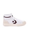 White/Dark Red
