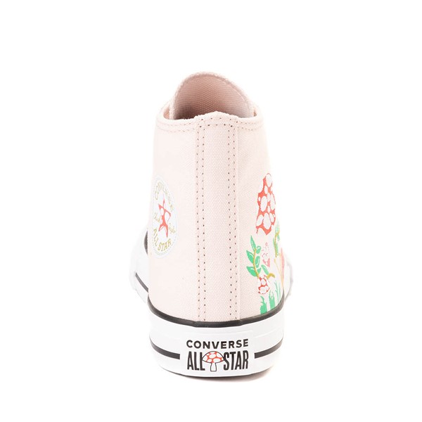 alternate view Converse Chuck Taylor All Star Hi Mushroom Garden Sneaker - Little Kid - Blush HushALT4