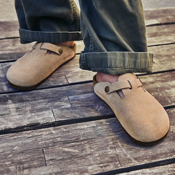 Birkenstock Boston Clog - Little Kid Taupe
