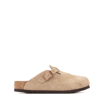 Mens Birkenstock Boston Soft Footbed Clog - Taupe | JourneysCanada