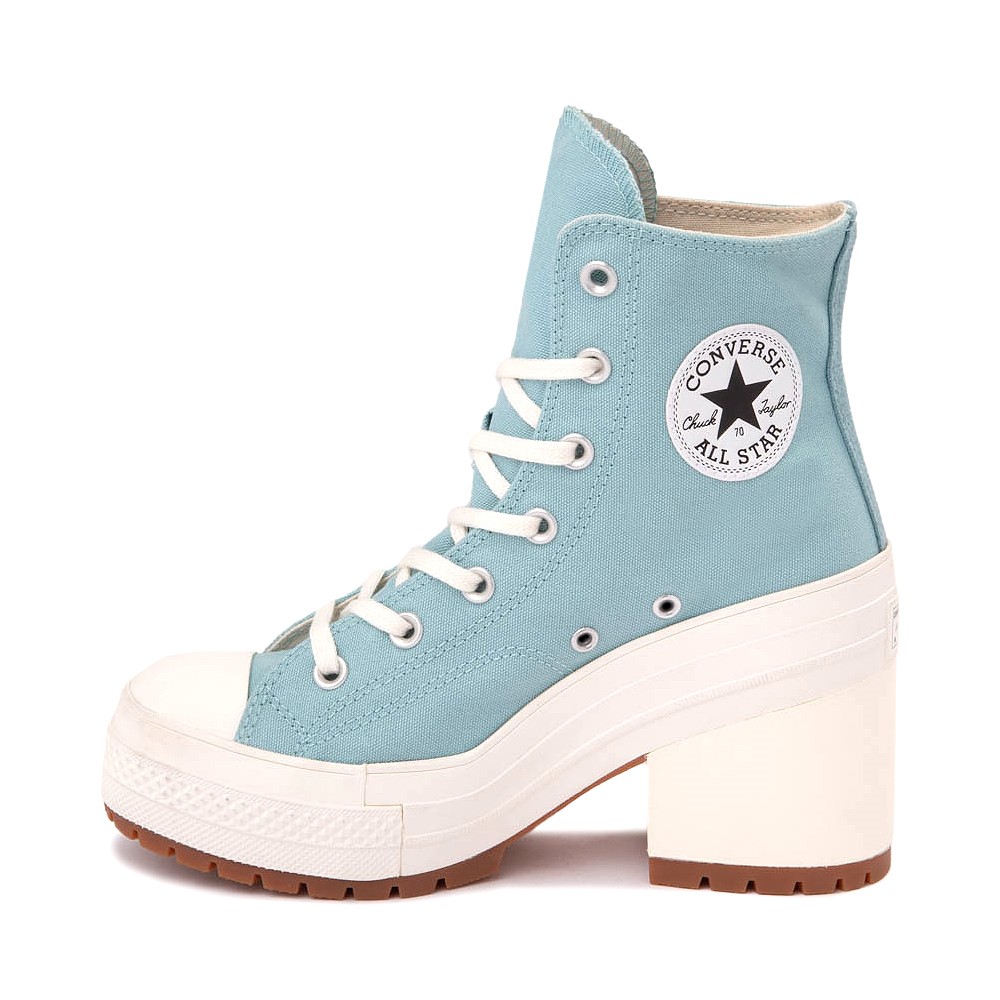 Converse Chuck 70 De Luxe Heel High-Top Shoe - Infinity Pool / Egret ...