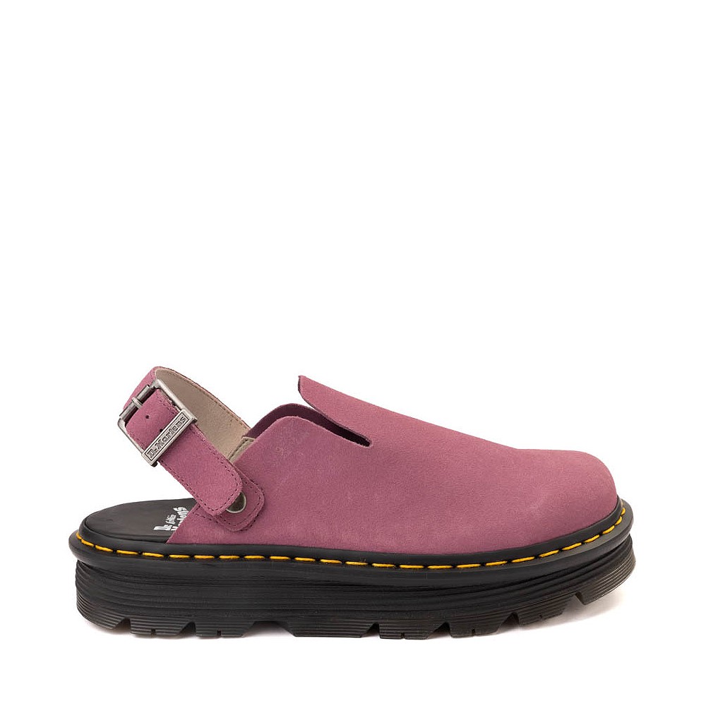 Womens Dr. Martens Zebzag Slingback Platform Mule - Muted Purple