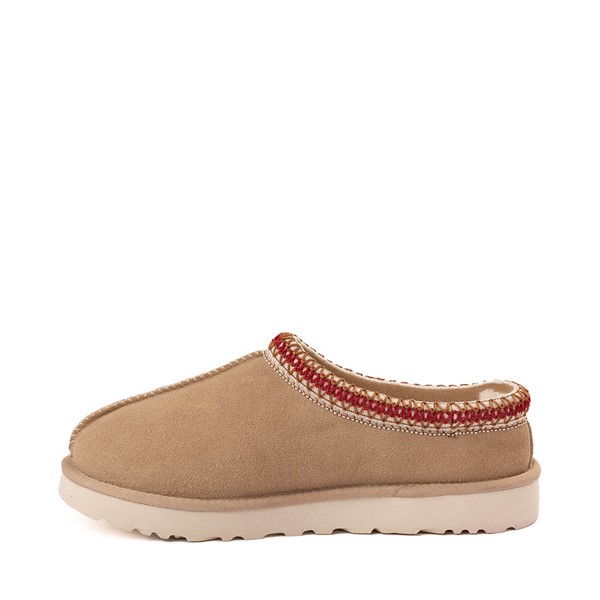 alternate view Womens UGG® Tasman Slipper  - Sand / Dark CherryALT1