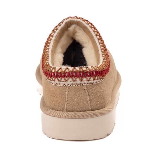 alternate view Womens UGG® Tasman Slipper  - Sand / Dark CherryALT4