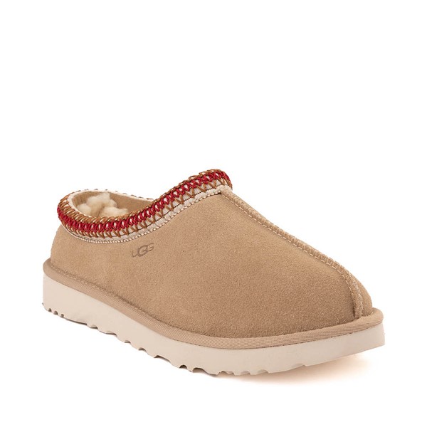 alternate view Womens UGG® Tasman Slipper  - Sand / Dark CherryALT5