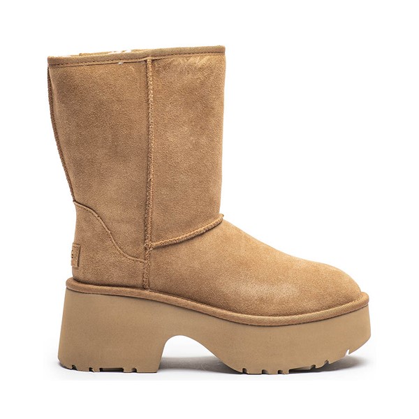 Womens UGG® Classic Short New Heights Boot - Chestnut