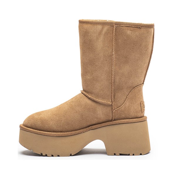 Womens UGG® Classic Short New Heights Boot - Chestnut