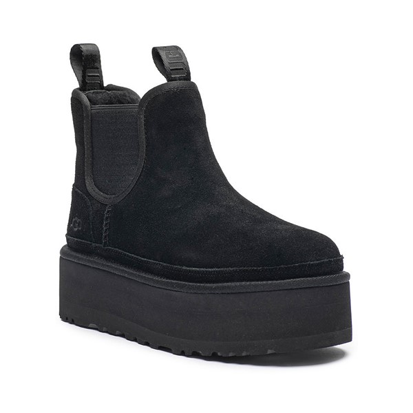 alternate view Womens UGG® Neumel Platform Chelsea Boot - BlackALT5