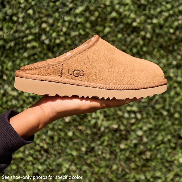 alternate view UGG® Classic Slip-On Slipper - Little Kid / Big Kid - ChestnutHERO