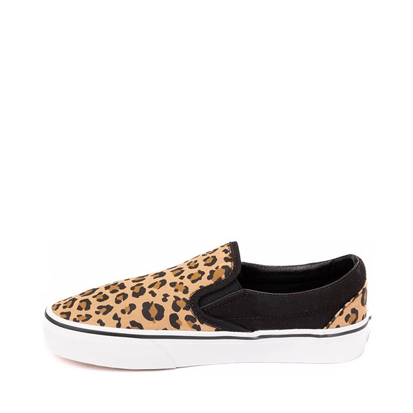 alternate view Vans Slip-On Skate Shoe - Leopard / BlackALT1