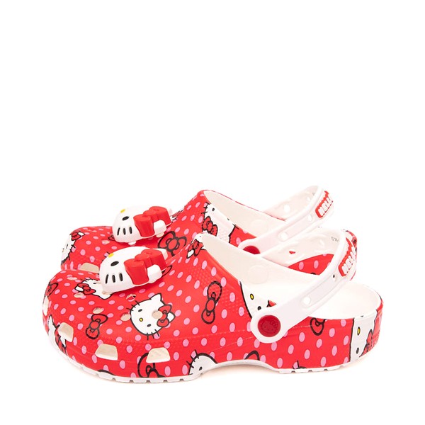 alternate view Hello Kitty® x Crocs Classic Clog - RedALT1