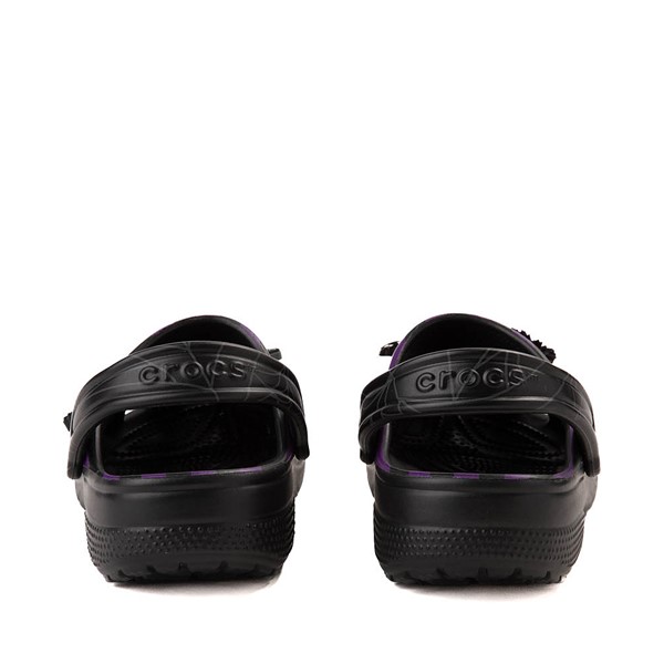 alternate view Sabot classique Mercredi x Crocs Nevermore Academy - Noir / MulticoloreALT4